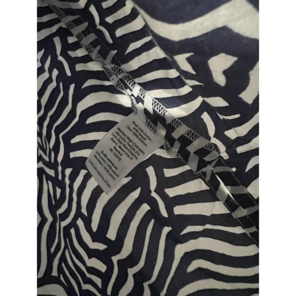 Vineyard Vines Whale Tail Printed Tunic‎ Top Small - Picture 3 of 6